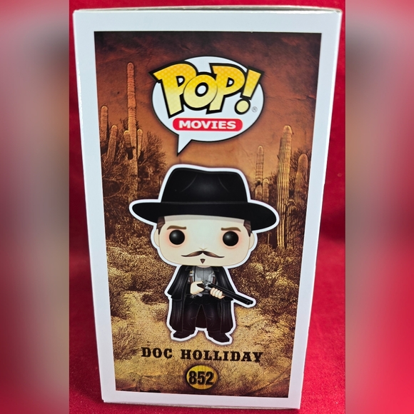 Doc Holliday Funko # 852 (Nib) With Pop Protector - Picture 6 of 7